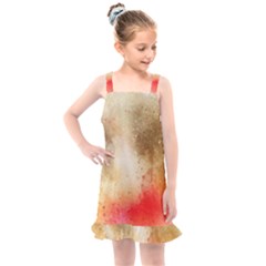 Gold Drops Kids  Overall Dress