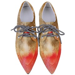 Gold Drops Pointed Oxford Shoes by goljakoff