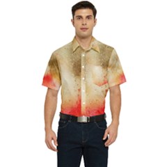 Gold Drops Men s Short Sleeve Pocket Shirt  by goljakoff