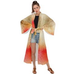 Gold Drops Maxi Kimono by goljakoff