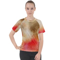 Gold Drops Women s Sport Raglan Tee