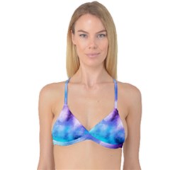 Metallic Paint Reversible Tri Bikini Top by goljakoff