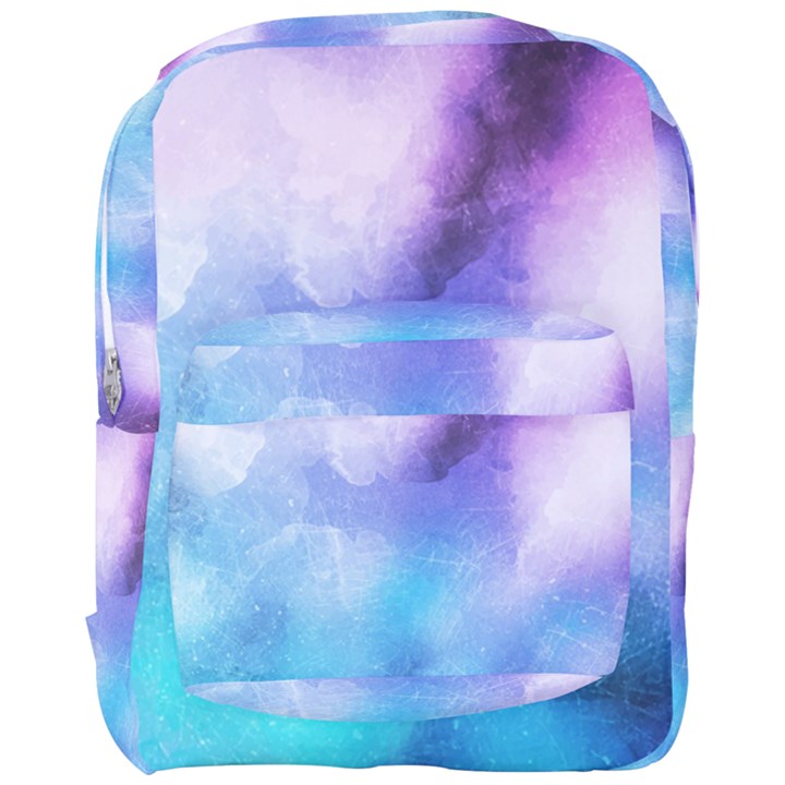 Metallic paint Full Print Backpack