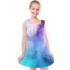 Metallic Paint Kids  Cross Back Dress by goljakoff