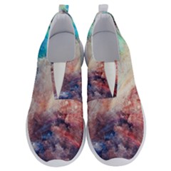 Abstract Galaxy Paint No Lace Lightweight Shoes by goljakoff