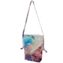 Abstract galaxy paint Folding Shoulder Bag View1