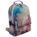 Abstract galaxy paint Flap Pocket Backpack (Large) View2