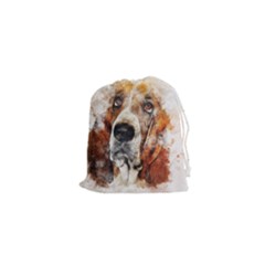 Dog Paint Drawstring Pouch (xs) by goljakoff