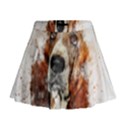 Dog paint Mini Flare Skirt View1