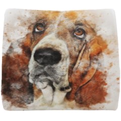 Dog Paint Seat Cushion