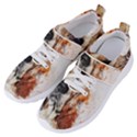 Dog paint Women s Velcro Strap Shoes View2