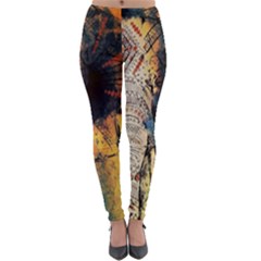 Elephant Mandala Lightweight Velour Leggings by goljakoff