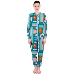 Abstract Shapes Onepiece Jumpsuit (ladies)  by SychEva