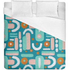 Abstract Shapes Duvet Cover (king Size) by SychEva