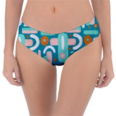 Abstract Shapes Reversible Classic Bikini Bottoms by SychEva