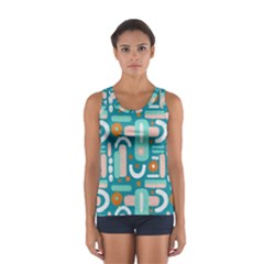 Abstract Shapes Sport Tank Top  by SychEva