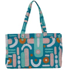 Abstract Shapes Canvas Work Bag by SychEva