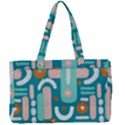 Abstract Shapes Canvas Work Bag View1