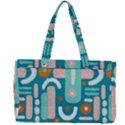 Abstract Shapes Canvas Work Bag View2