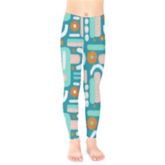 Abstract Shapes Kids  Leggings by SychEva