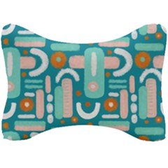 Abstract Shapes Seat Head Rest Cushion by SychEva