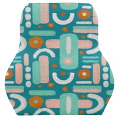 Abstract Shapes Car Seat Back Cushion  by SychEva