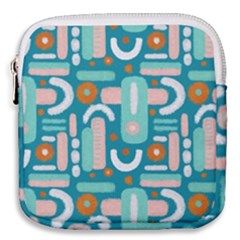 Abstract Shapes Mini Square Pouch by SychEva