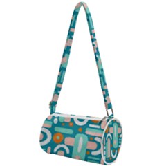 Abstract Shapes Mini Cylinder Bag by SychEva