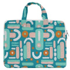 Abstract Shapes Macbook Pro Double Pocket Laptop Bag (large) by SychEva