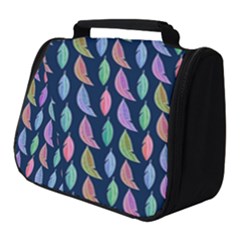 Watercolor Feathers Full Print Travel Pouch (small) by SychEva