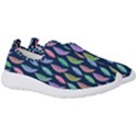 Watercolor Feathers Men s Slip On Sneakers View3