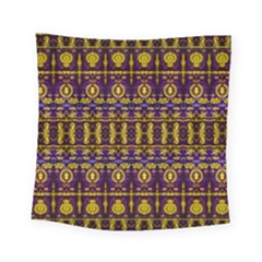 Fancy Ornate Pattern Mosaic Print Square Tapestry (small) by dflcprintsclothing