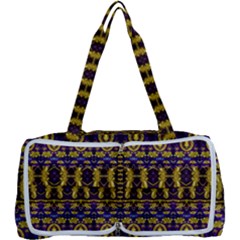 Fancy Ornate Pattern Mosaic Print Multi Function Bag