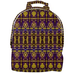 Fancy Ornate Pattern Mosaic Print Mini Full Print Backpack by dflcprintsclothing