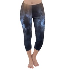 Mystic Moon Collection Capri Winter Leggings 