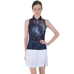 Mystic Moon Collection Women s Sleeveless Polo Tee by HoneySuckleDesign