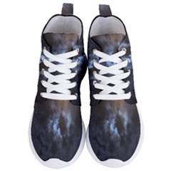 Mystic Moon Collection Women s Lightweight High Top Sneakers by HoneySuckleDesign