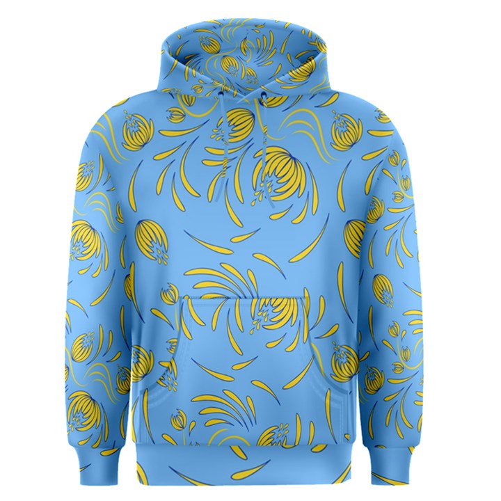 Folk floral pattern. Abstract flowers print. seamless pattern Men s Core Hoodie