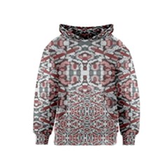 Multicolored Intricate Geometric Pattern Kids  Pullover Hoodie