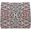 Multicolored Intricate Geometric Pattern Seat Cushion View1