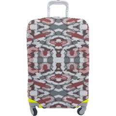 Multicolored Intricate Geometric Pattern Luggage Cover (large) by dflcprintsclothing