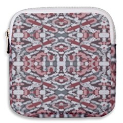 Multicolored Intricate Geometric Pattern Mini Square Pouch by dflcprintsclothing