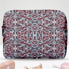 Multicolored Intricate Geometric Pattern Make Up Pouch (large) by dflcprintsclothing