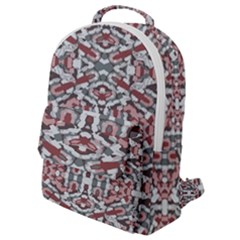 Multicolored Intricate Geometric Pattern Flap Pocket Backpack (small) by dflcprintsclothing