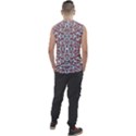 Multicolored Intricate Geometric Pattern Men s Regular Tank Top View2