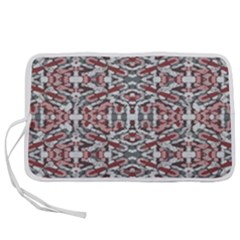 Multicolored Intricate Geometric Pattern Pen Storage Case (l)