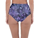 Carbonated Lilacs Reversible High-Waist Bikini Bottoms View2