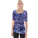 Carbonated Lilacs Wide Neckline Tee View1