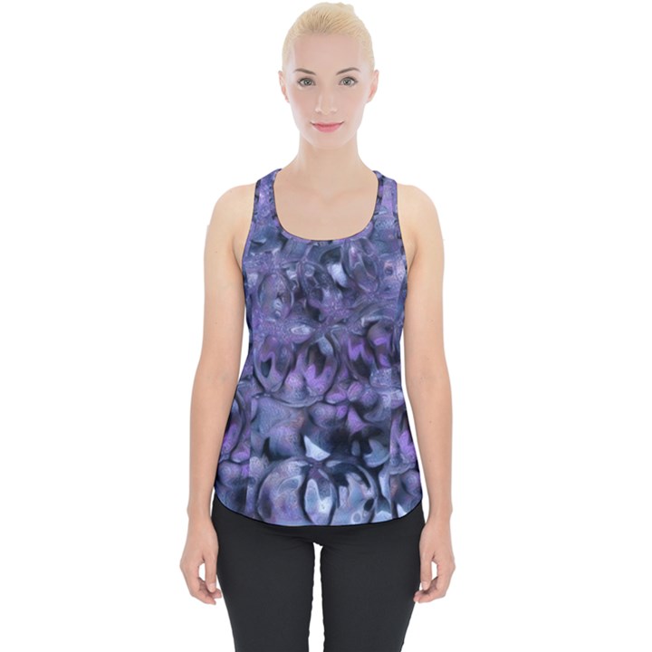 Carbonated Lilacs Piece Up Tank Top