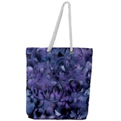 Carbonated Lilacs Full Print Rope Handle Tote (large) by MRNStudios